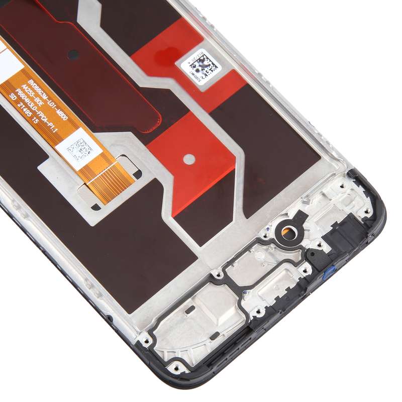 For OPPO A76 4G OEM LCD Screen Digitizer Full Assembly with Frame