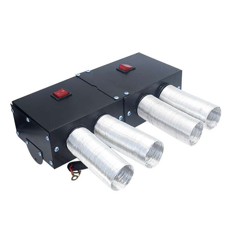 Car 500W High-power Electric Heater Defroster, Specification:12V 4-hole