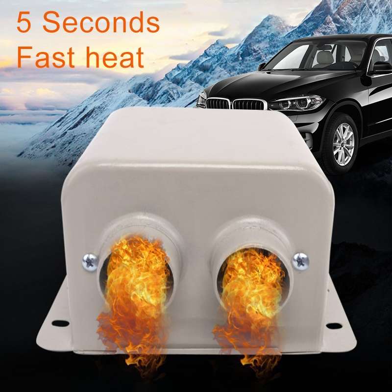Car High-power Electric Heater Defroster, Specification:12V Classic 2-hole 400W