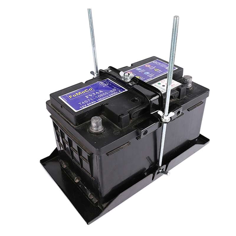 Car Universal Battery Bracket Adjustable Battery Fixed Holder + Base Tray, Size:34.5cm Base + 27cm B