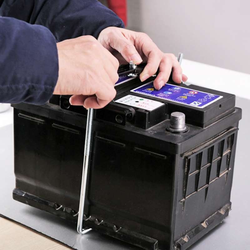 Car Universal Battery Bracket Adjustable Battery Fixed Holder + Base Tray, Size:34.5cm Base + 27cm B