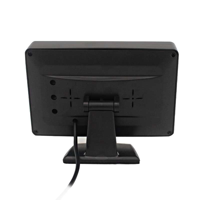PZ703 413C-W Car Waterproof External Wireless Reversing Image Night Vision Camera + 4.3 inch Rearvie