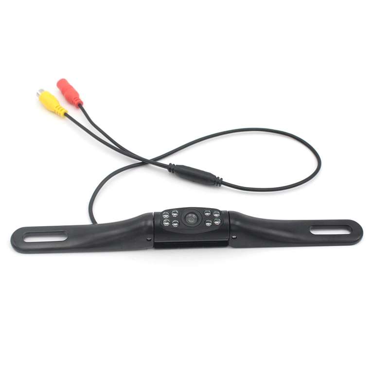PZ703 413C-W Car Waterproof External Wireless Reversing Image Night Vision Camera + 4.3 inch Rearvie