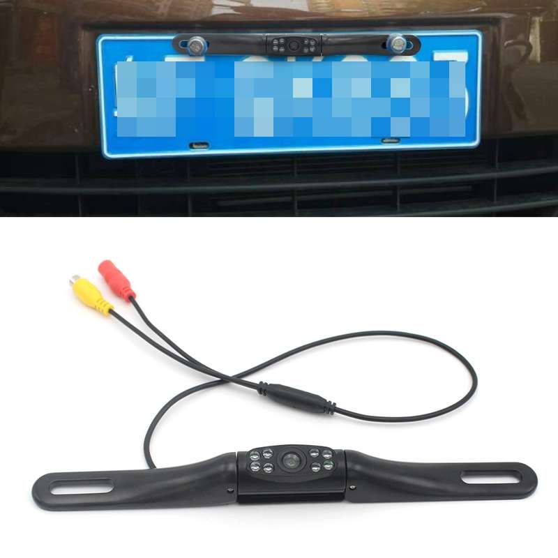 PZ703 413C-W Car Waterproof External Wireless Reversing Image Night Vision Camera + 4.3 inch Rearvie
