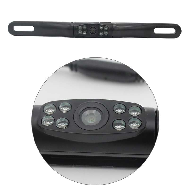 PZ703 413C-W Car Waterproof External Wireless Reversing Image Night Vision Camera + 4.3 inch Rearvie