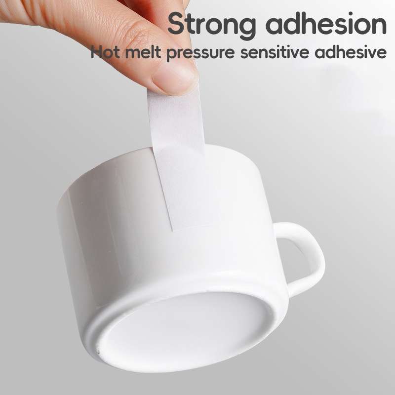 2 Volumes Deli High Adhesive Double Faced Adhesive Strong Dual Sided Tape, Size: 12mm
