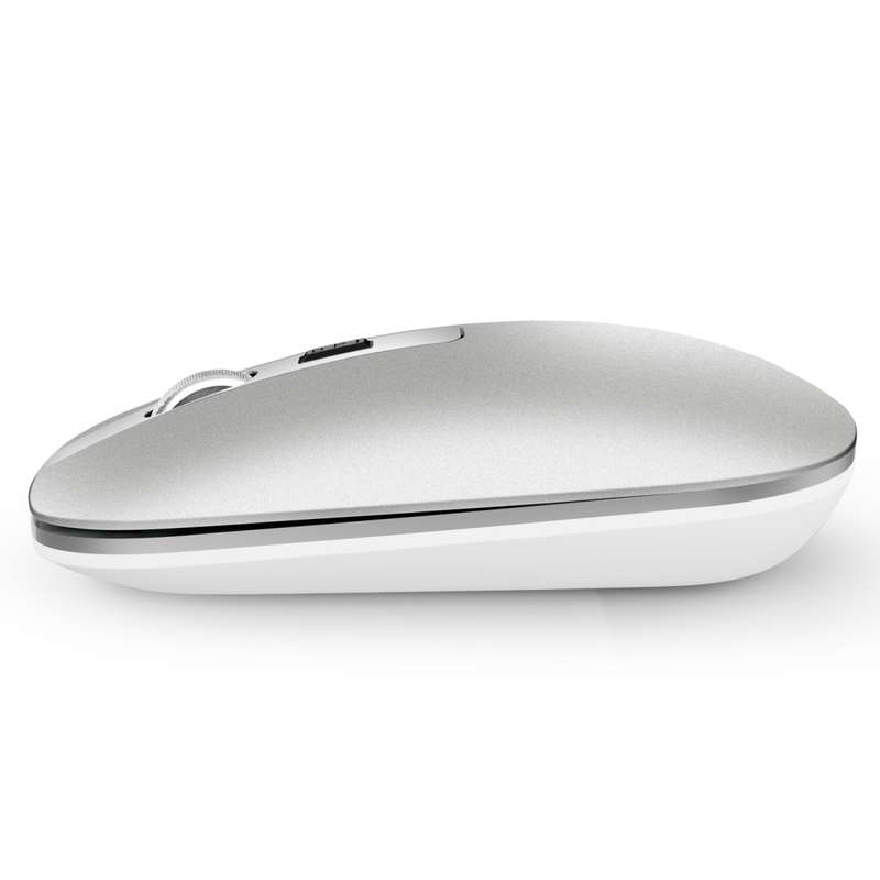 HXSJ M50 2.4GHZ 800,1200,1600dpi Three Gear Adjustment Dual-mode Wireless Mouse USB + Bluetooth 5.1