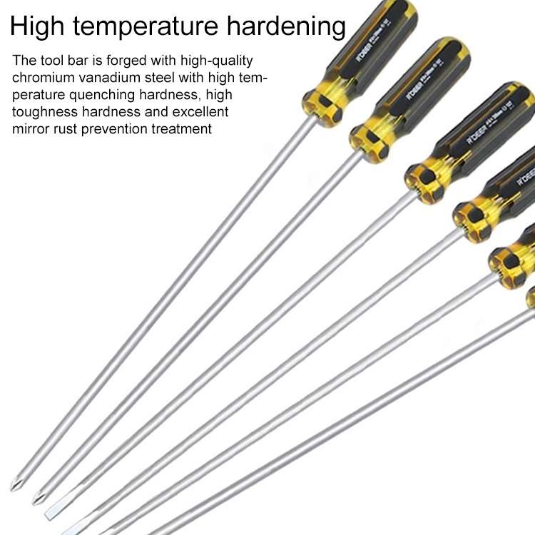 Extended Screwdriver 12 inch Cross-shaped Screwdriver Special Long Magnetic Sewing Machine Machine R