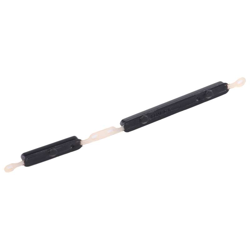 For Samsung Galaxy M11 SM-M115 10pcs Power Button + Volume Control Button(Black)