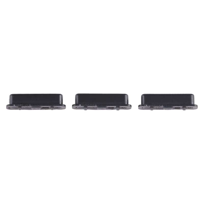 For Samsung Galaxy A6 2018 SM-A600 10pcs Power Button + Volume Control Button(Black)