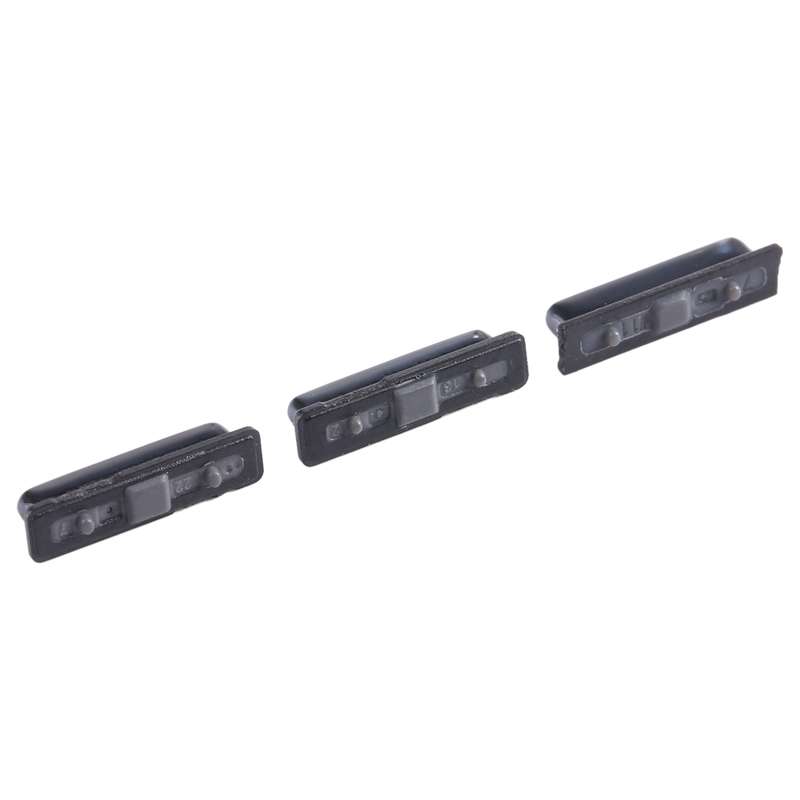 For Samsung Galaxy A7 2018 SM-A750 10pcs Power Button + Volume Control Button(Black)