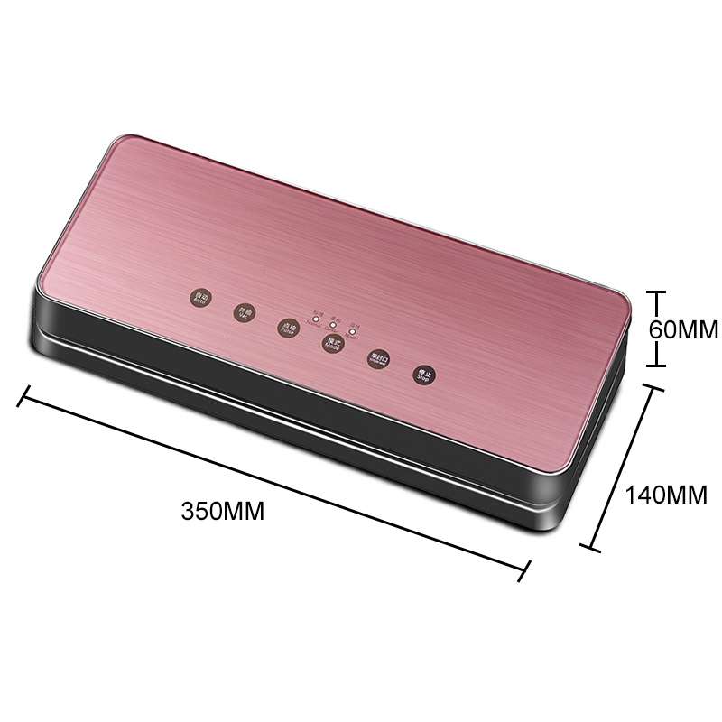 Automatic Vacuum Sealer Household Food Preservation Packaging Machine, Plug Specification:EU Plug(Bl