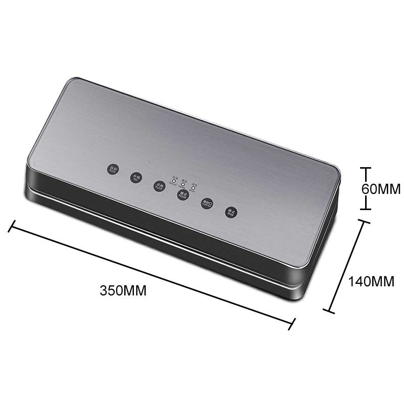 Automatic Vacuum Sealer Household Food Preservation Packaging Machine, Plug Specification:EU Plug(Bl