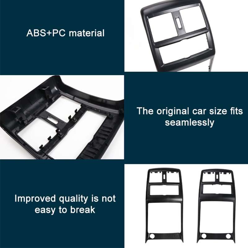 For Mercedes Benz ML320 / GL450 Car Rear Air Conditioner Air Outlet Panel Cover 166 680 7003, S