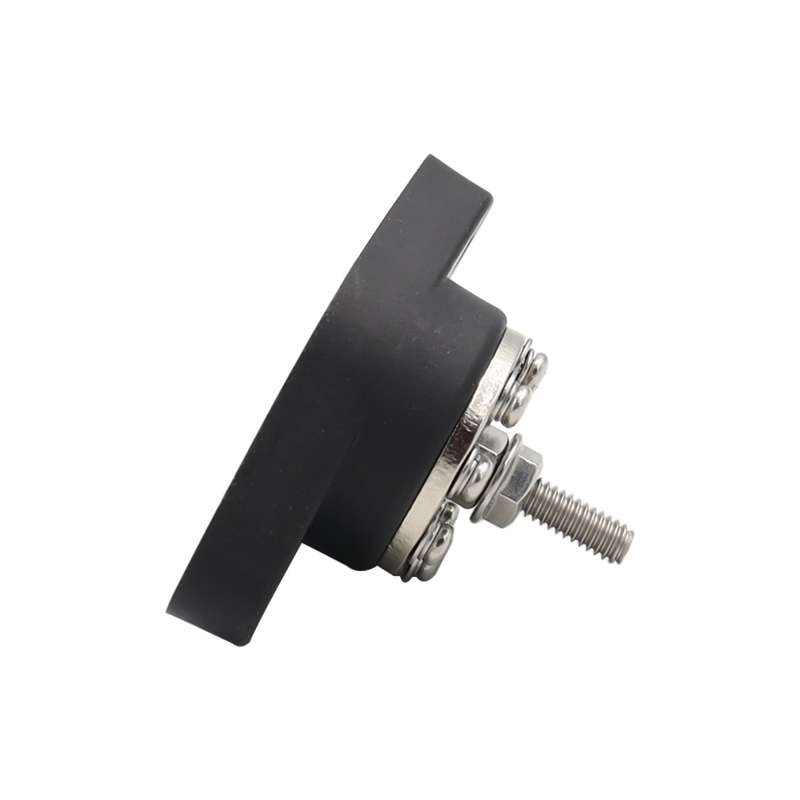 CP-4099 5/16 inch M8 RV Yacht 8-way Terminal Stud with 2pcs M5x20 Screws(Black + Red)