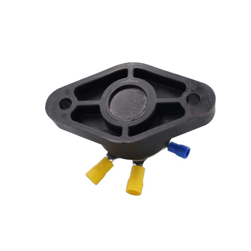 5/16 inch M8 RV Yacht 8-way Terminal Stud with 2pcs M5x20 Screws + Terminals(Black)