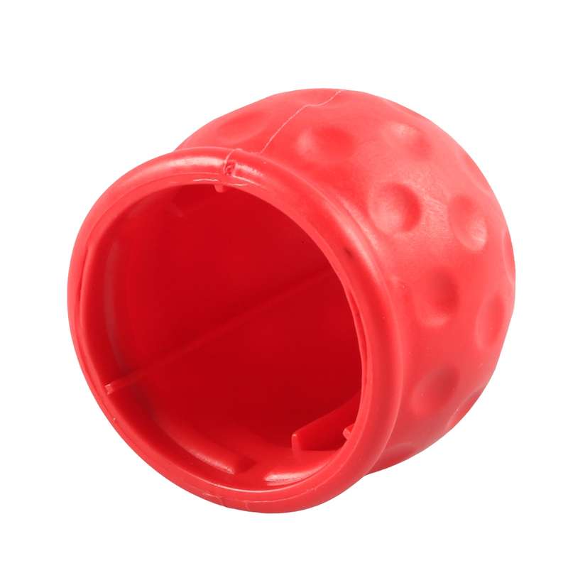 Universal 50mm Automatic Tow Bar Ball Cap Trailer Soft Rubber Protective Cap(Yellow)