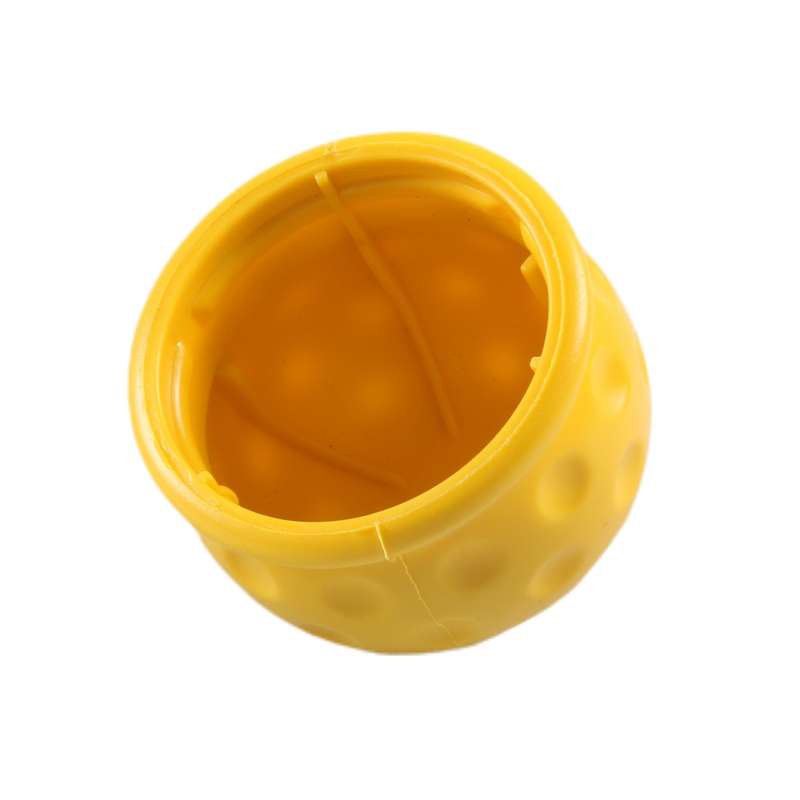 Universal 50mm Automatic Tow Bar Ball Cap Trailer Soft Rubber Protective Cap(Yellow)