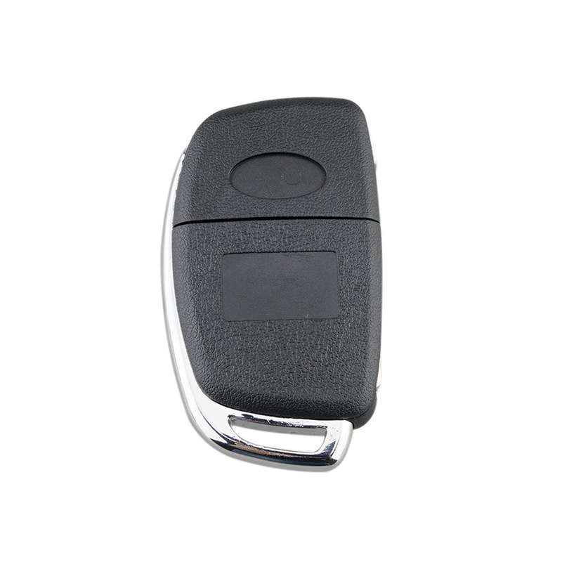 4-button Folding Car Key Shell with Metal Edge Solaris ix35 ix4 Santa For Hyundai Sonata 2014-2017 /