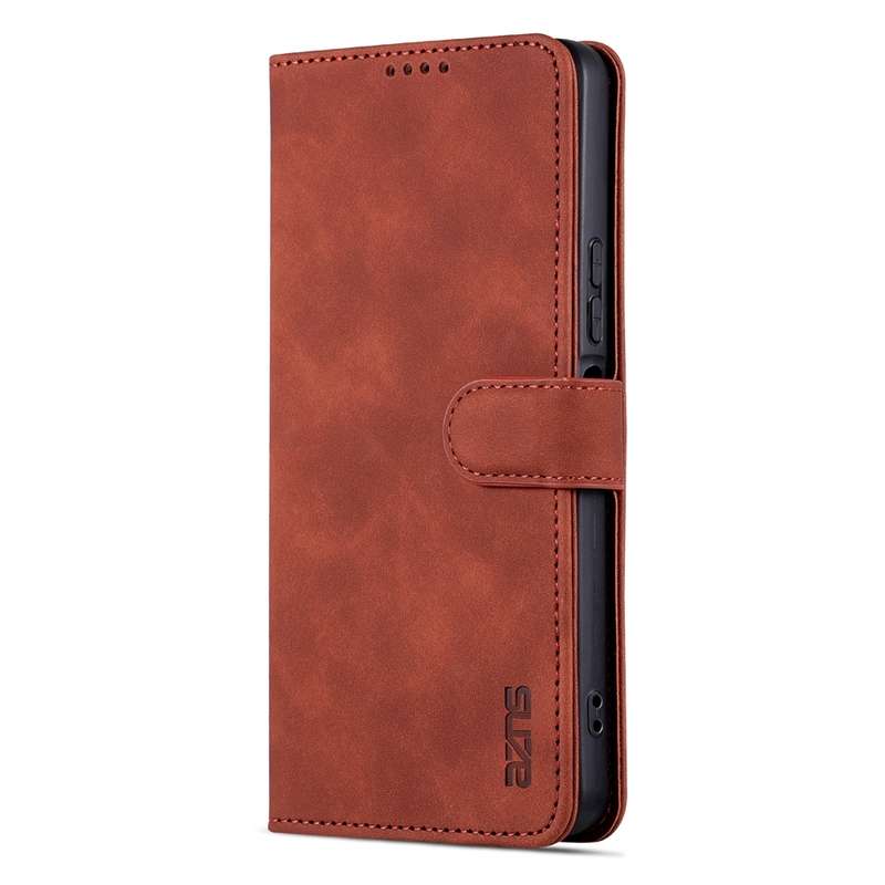 For vivo Y78 5G / Y36 / Y27 5G AZNS Skin Feel Calf Texture Flip Leather Phone Case(Red)