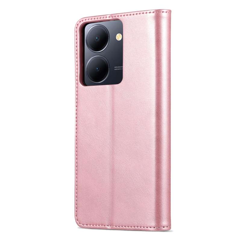 For vivo Y78 5G / Y36 / Y27 5G AZNS Skin Feel Calf Texture Flip Leather Phone Case(Red)