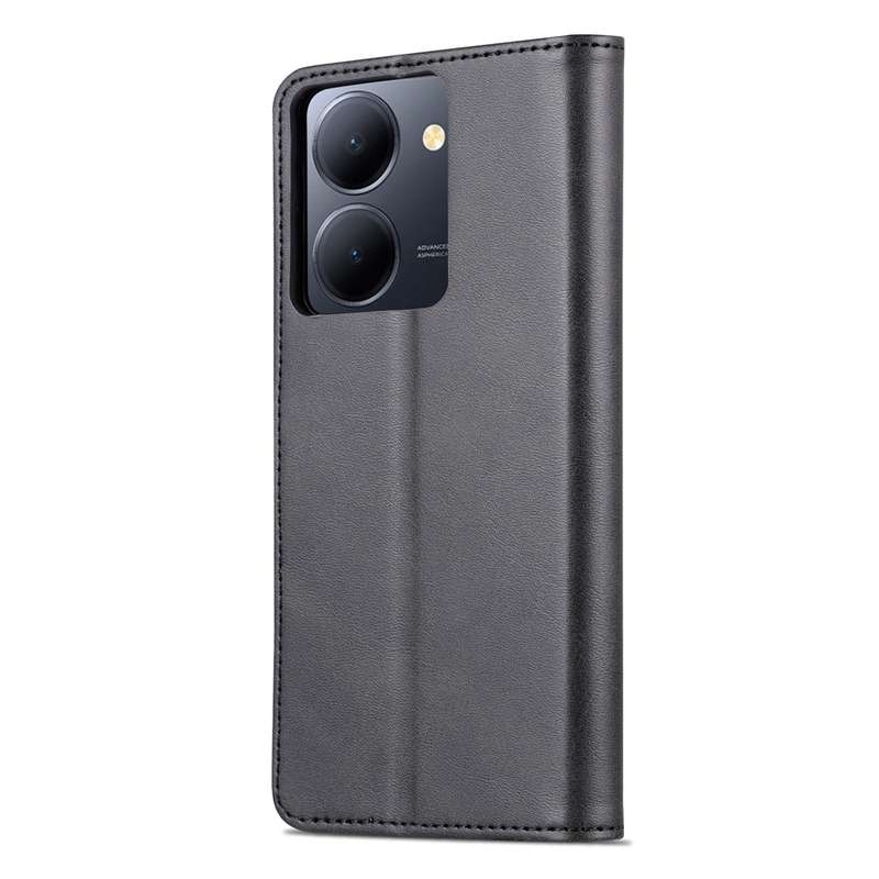 For vivo Y78 5G / Y36 / Y27 5G AZNS Skin Feel Calf Texture Flip Leather Phone Case(Red)
