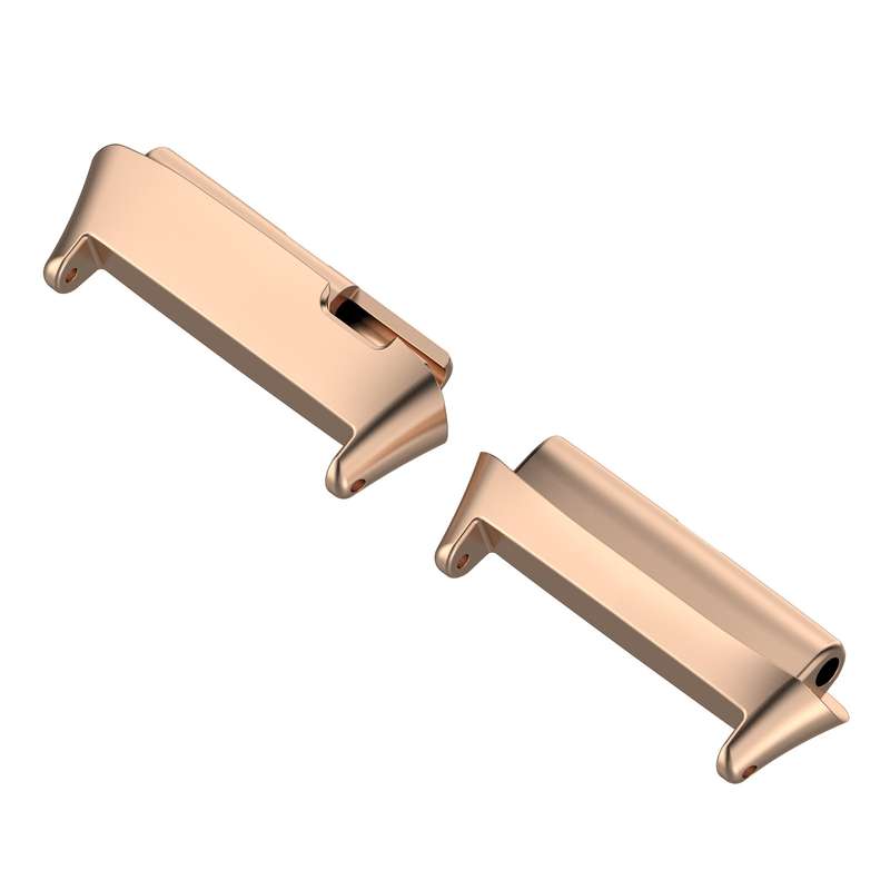For Redmi Watch 3 Lite / Watch 3 Active 1 Pair Metal Watch Band Connector(Silver)