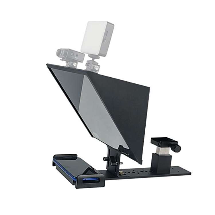 FEELWORLD TP13A Wide Angle Teleprompter for 11 inch Smartphones / Tablets Prompting Smartphone DSLR