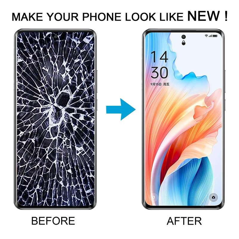 For OPPO A2 Pro 5G Original AMOLED LCD Screen with Digitizer Full Assembly