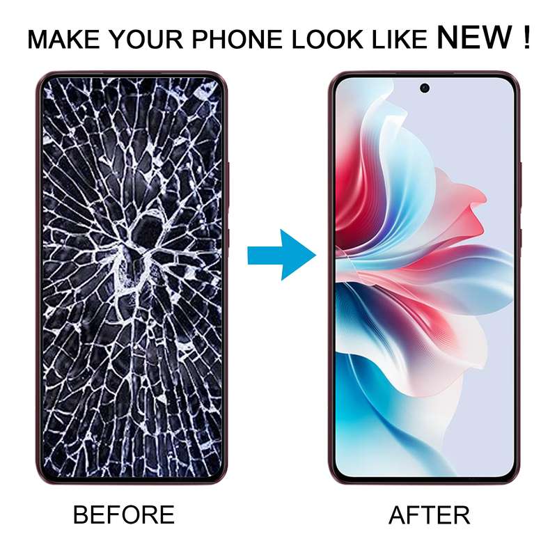 For OPPO F25 Pro Original AMOLED LCD Screen with Digitizer Full Assembly