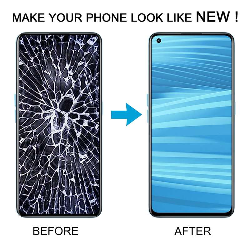 For Realme GT2 Original AMOLED LCD Screen with Digitizer Full Assembly
