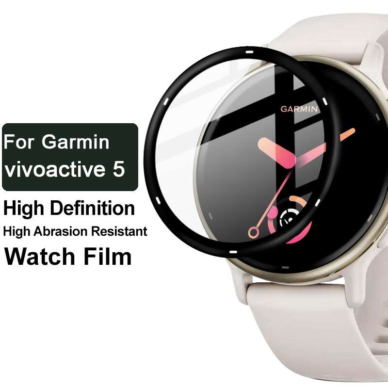 For Garmin Vivoactive 5 IMAK HD High Transparent Wear-resistant Watch Screen Protective Film