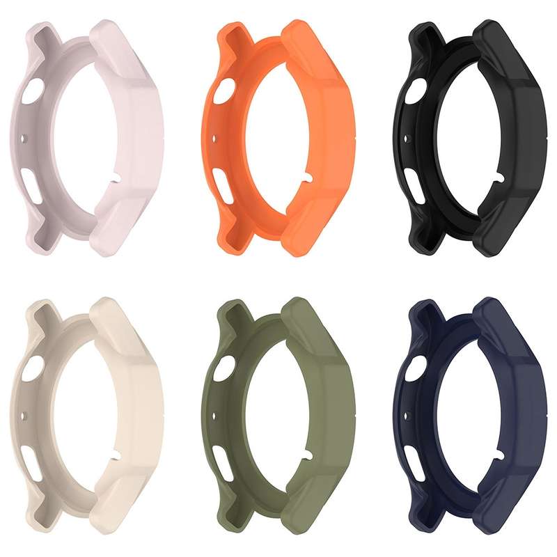 For Amazfit Cheetah / Cheetah Pro Armor Hollow Watch Protective Case(Light Pink)