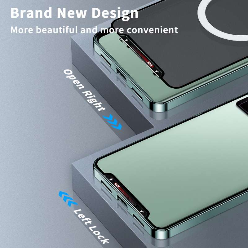 For Xiaomi Redmi K60 Ultra / 13T / 13T Pro Aromatherapy Magnetic Metal Phone Case(Green)