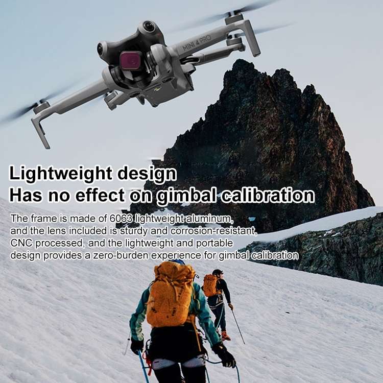 For DJI Mini 4 Pro STARTRC Drone Lens Filter, Lens:CPL UV ND8/16/32/64