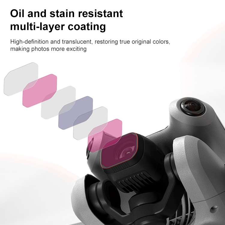 For DJI Mini 4 Pro STARTRC Drone Lens Filter, Lens:CPL UV ND8/16/32/64