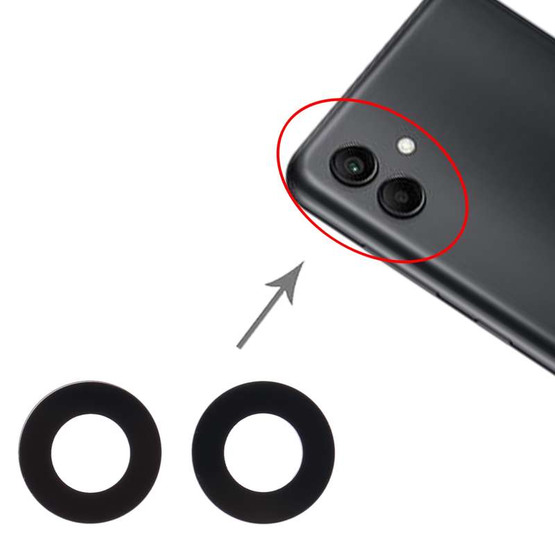 For Samsung Galaxy A04 SM-A045F 10set Back Camera Lens