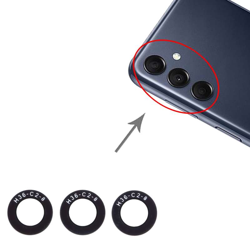 For Samsung Galaxy M14 SM-M146B 10set Back Camera Lens