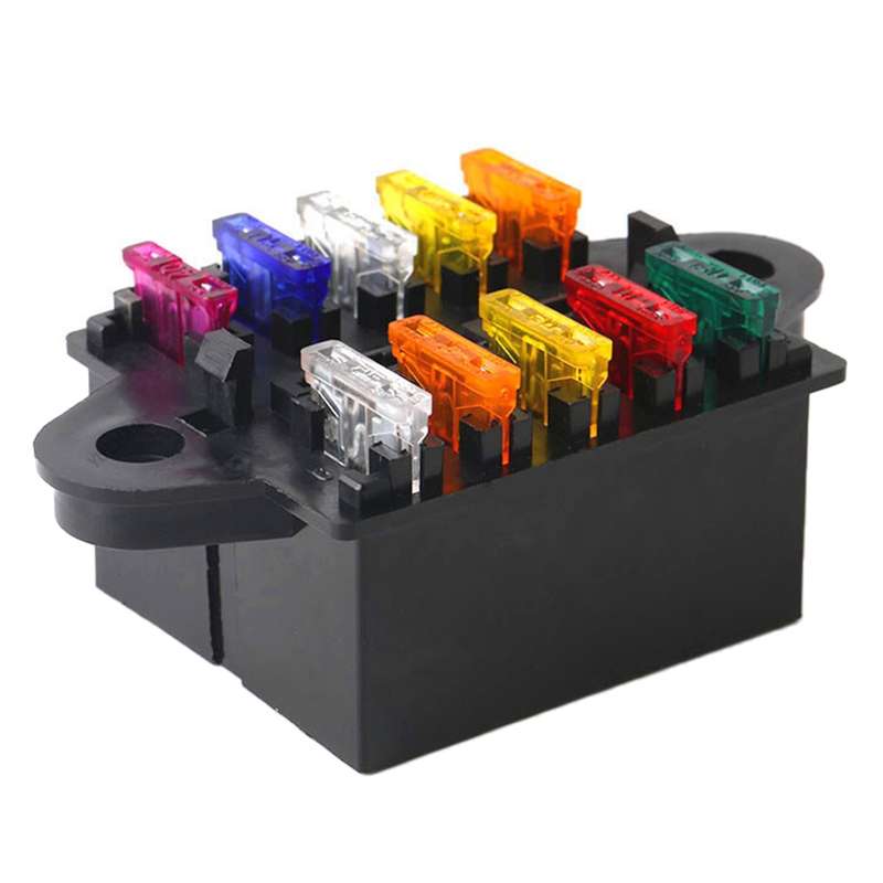 BX2101-1 Car 10 Ways Fuse Box