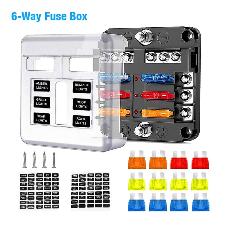 Car Dual Battery Isolator Kit 12V 140AMP Smart Voltage Sensitive Relay Charger
