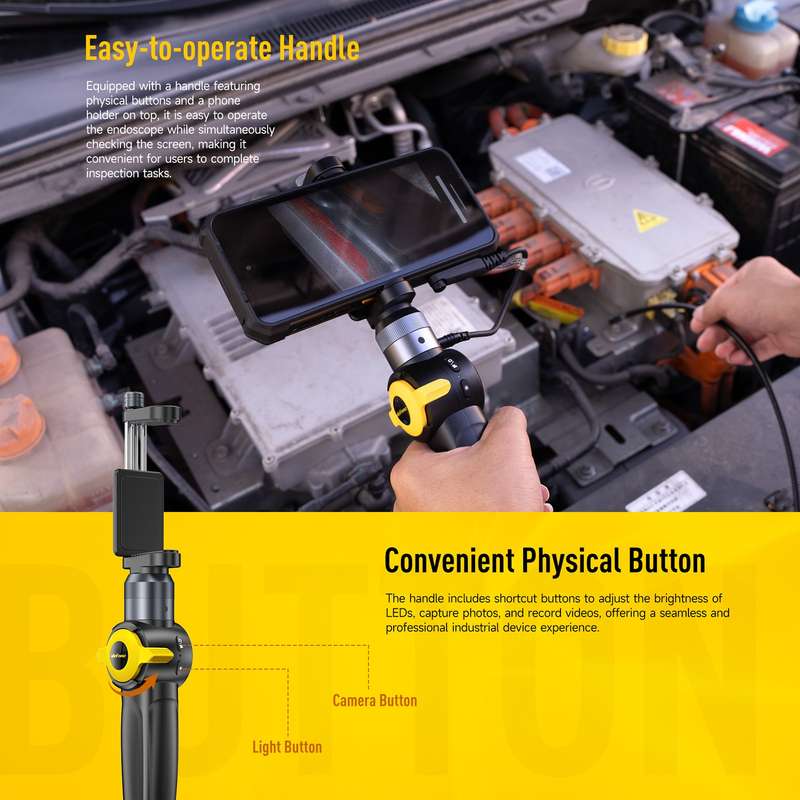 Ulefone uSmart E03 Rotatable Endoscope IP67 Waterproof for Armor 24 / 21 / 19 / 18T / 18T Ultra / Ar
