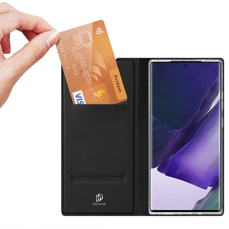 For Samsung Galaxy Note 20 Ultra DUX DUCIS Skin Pro Series Horizontal Flip PU + TPU Leather Case, wi