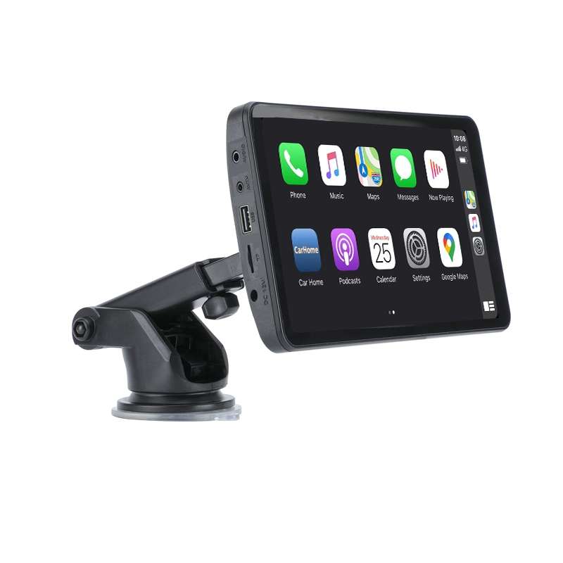 X70-1 Car 7 inch IPS Portable Smart Screen Wireless Screen Projection Carplay Android Auto, with Rev