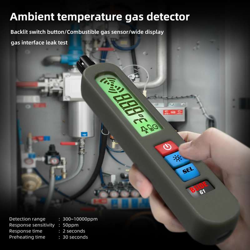 BSIDE G1 Portable Rechargeable Combustible Gas Detector