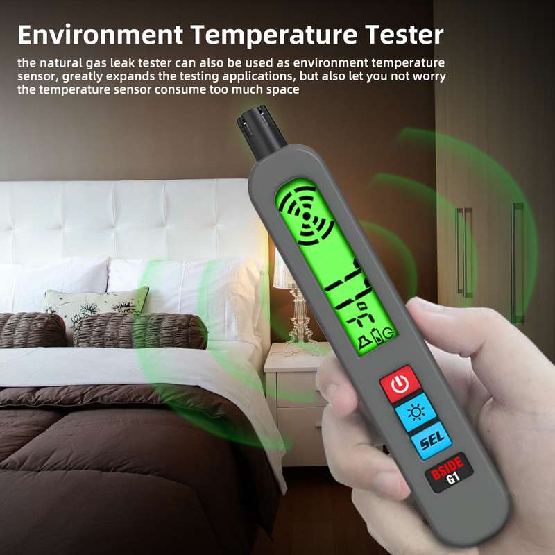 BSIDE G1 Portable Rechargeable Combustible Gas Detector
