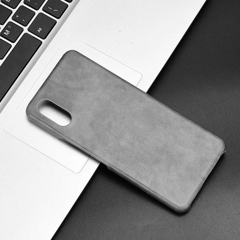 For Sony Xperia 10 VI Litchi Texture Back Cover Phone Case(Grey)