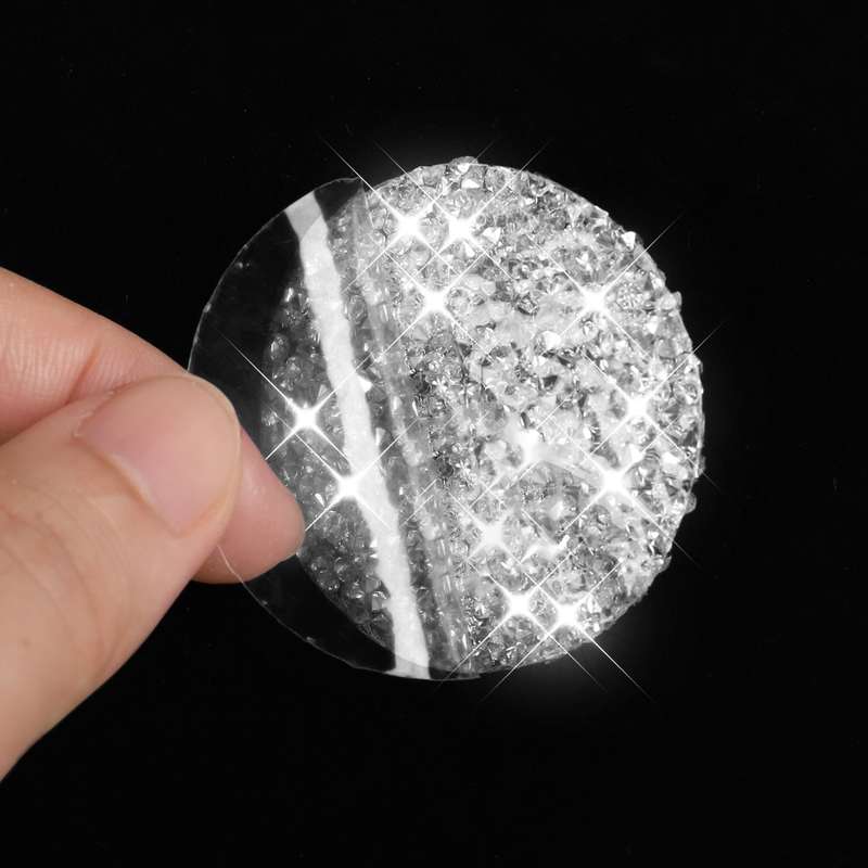 For Ford Mustang Mach E 2021 Car Reading Light Button Diamond Decorative Sticker
