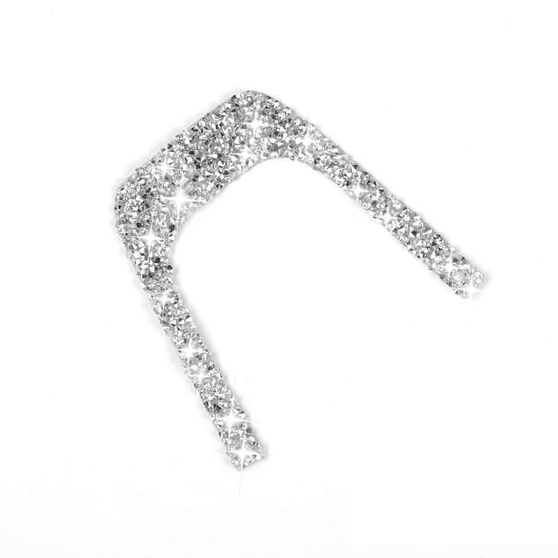 For Ford Mustang Mach E 2021 Car Steering Wheel Diamond Decorative Sticker