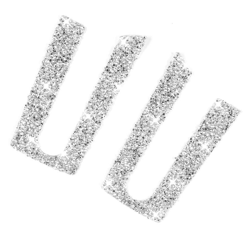 For Ford Mustang 2005-2009 3 in 1 Car Steering Wheel Diamond Decorative Sticker, Left Drive