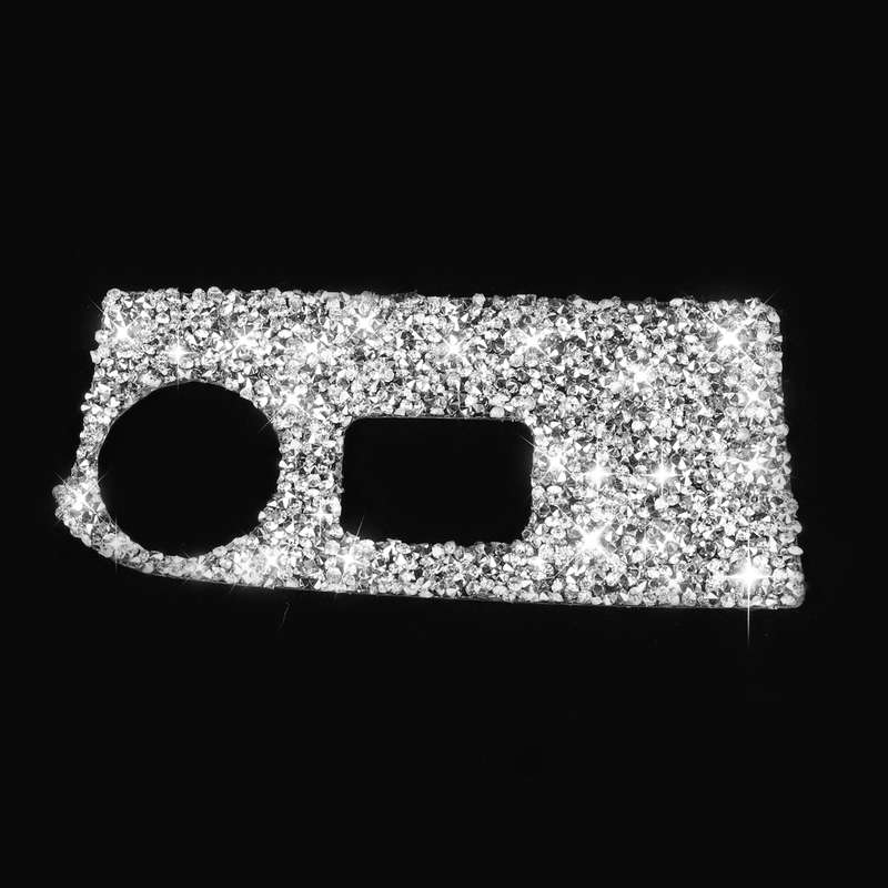 For Chevrolet Corvette C7 2014-2019 3 in 1 Car Navigate Panel Diamond Decorative Sticker, Left Drive